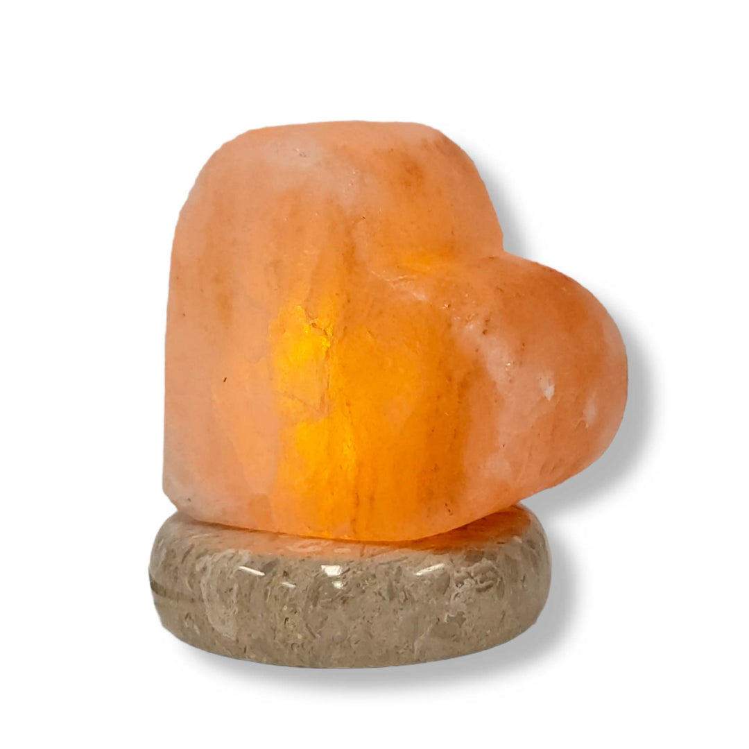 Salt Himalayan Lamp - Heart Love