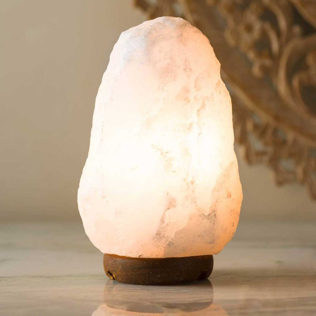 Himalayan White Salt Lamp 2-3Kgs