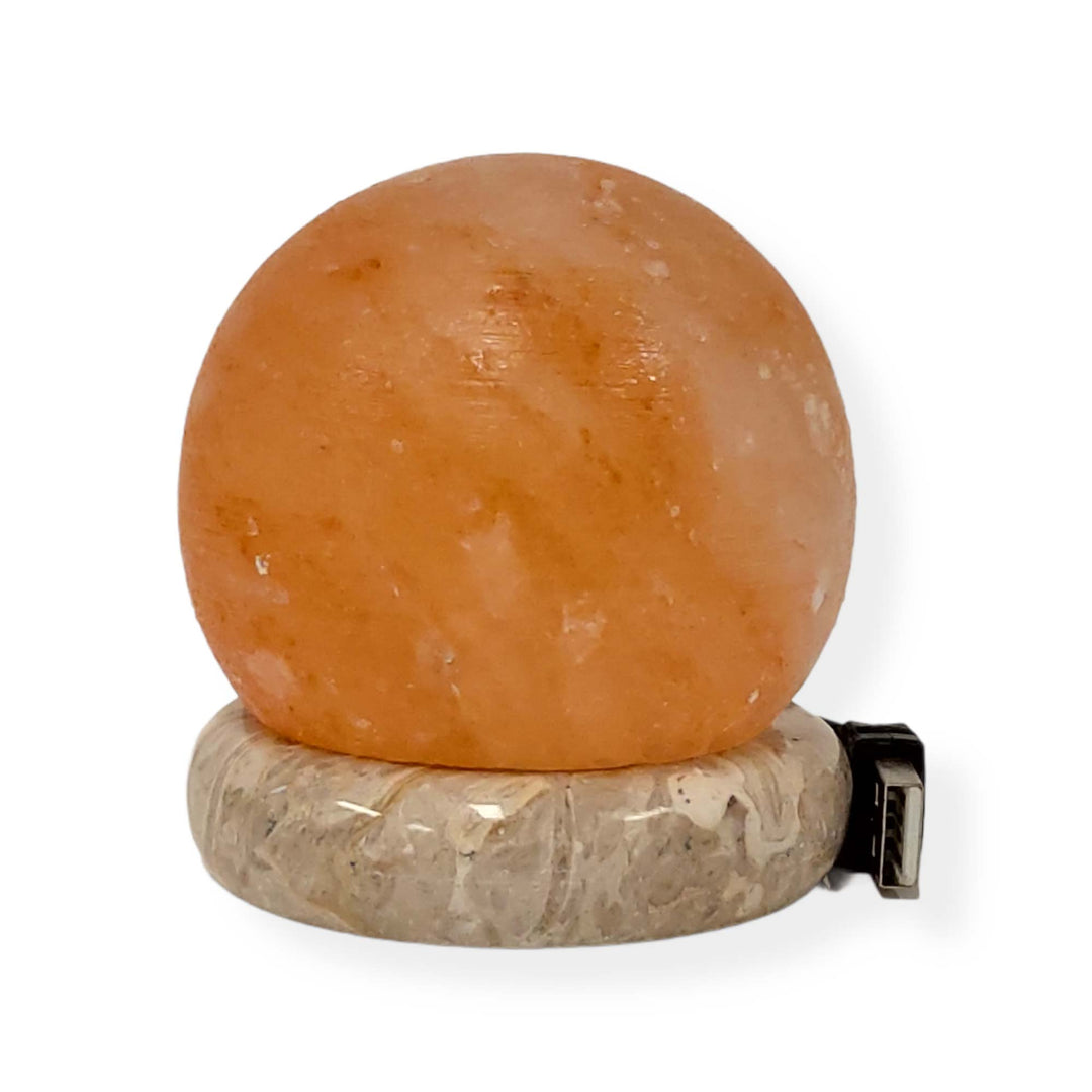 Salt Himalayan Lamp - Ball Sphere USB Colour Changing