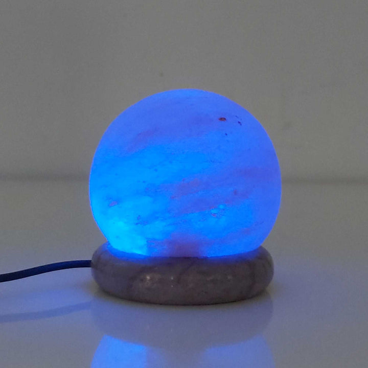 Salt Himalayan Lamp - Ball Sphere USB Colour Changing