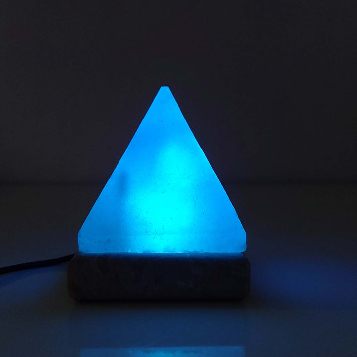 Salt Himalayan Lamp - Pyramid Shape USB Colour Changing