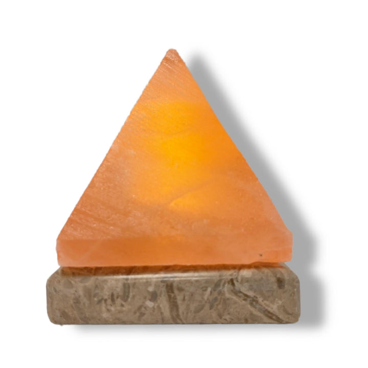 Salt Himalayan Lamp - Pyramid Shape USB Colour Changing