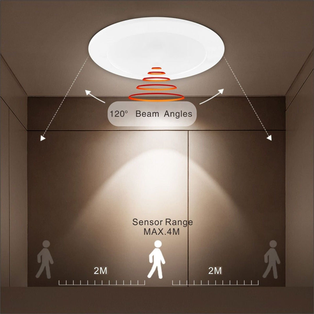 Radar Sensor LED Downlight Kit 90mm 10W