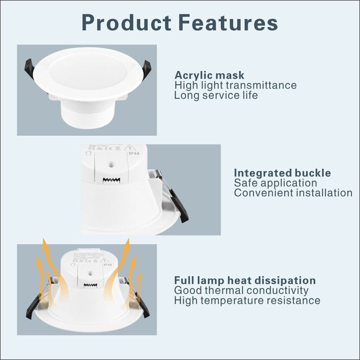 LED Downlight Kit 90mm